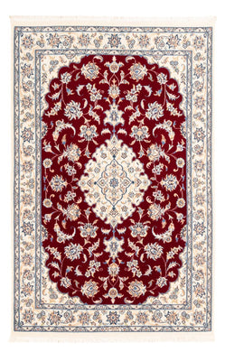 Alfombra Persa - Nain - Prima - 161 x 107 cm - rojo