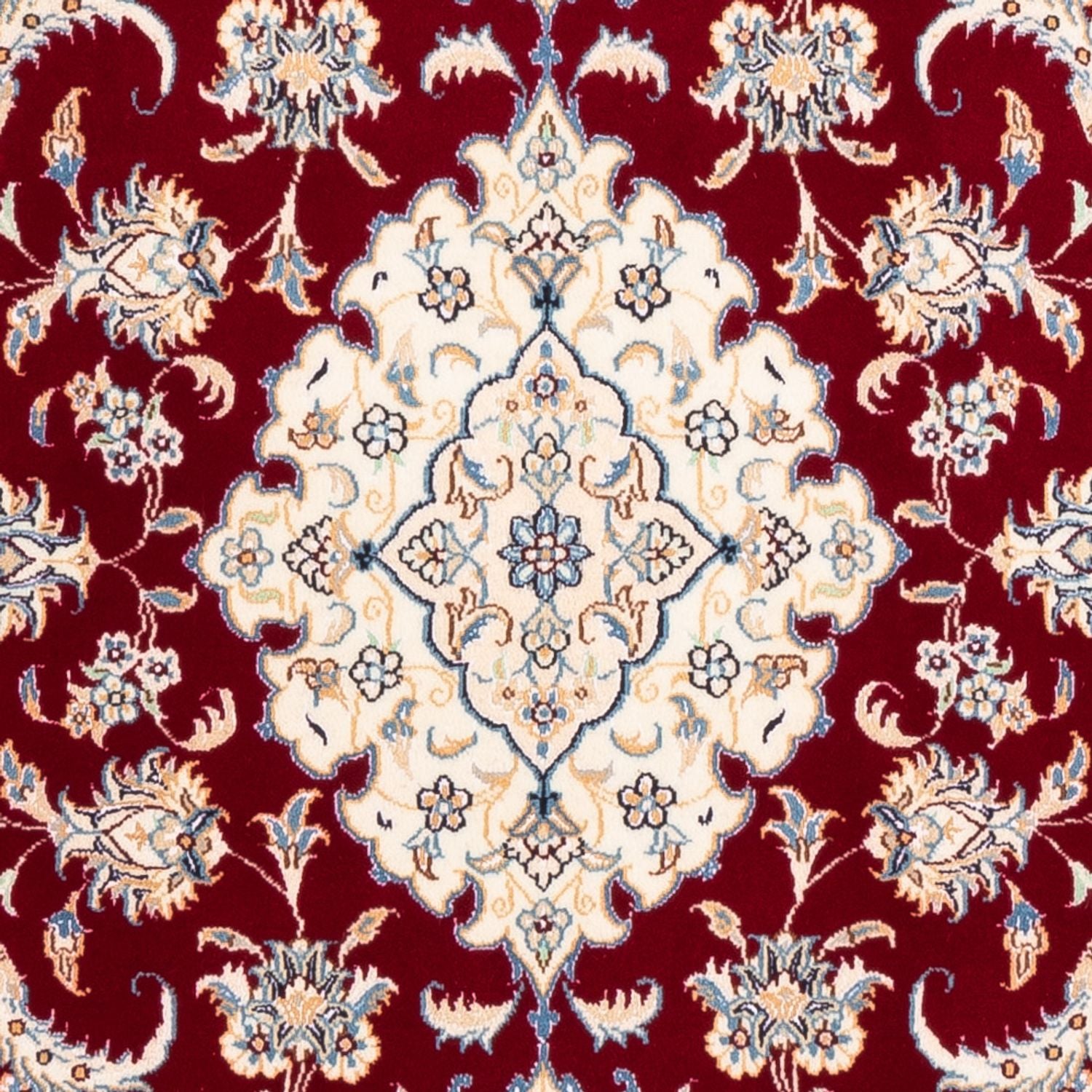 Alfombra Persa - Nain - Prima - 161 x 107 cm - rojo