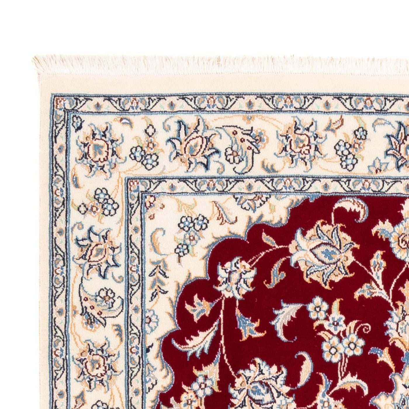 Alfombra Persa - Nain - Prima - 161 x 107 cm - rojo