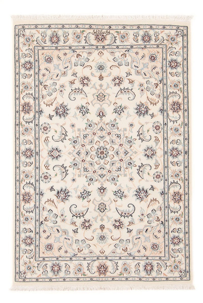 Alfombra Persa - Nain - Prima - 117 x 78 cm - crema