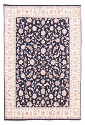 Alfombra Persa - Tabriz - Real - 237 x 167 cm - azul oscuro