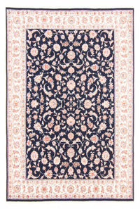 Alfombra Persa - Tabriz - Real - 237 x 167 cm - azul oscuro