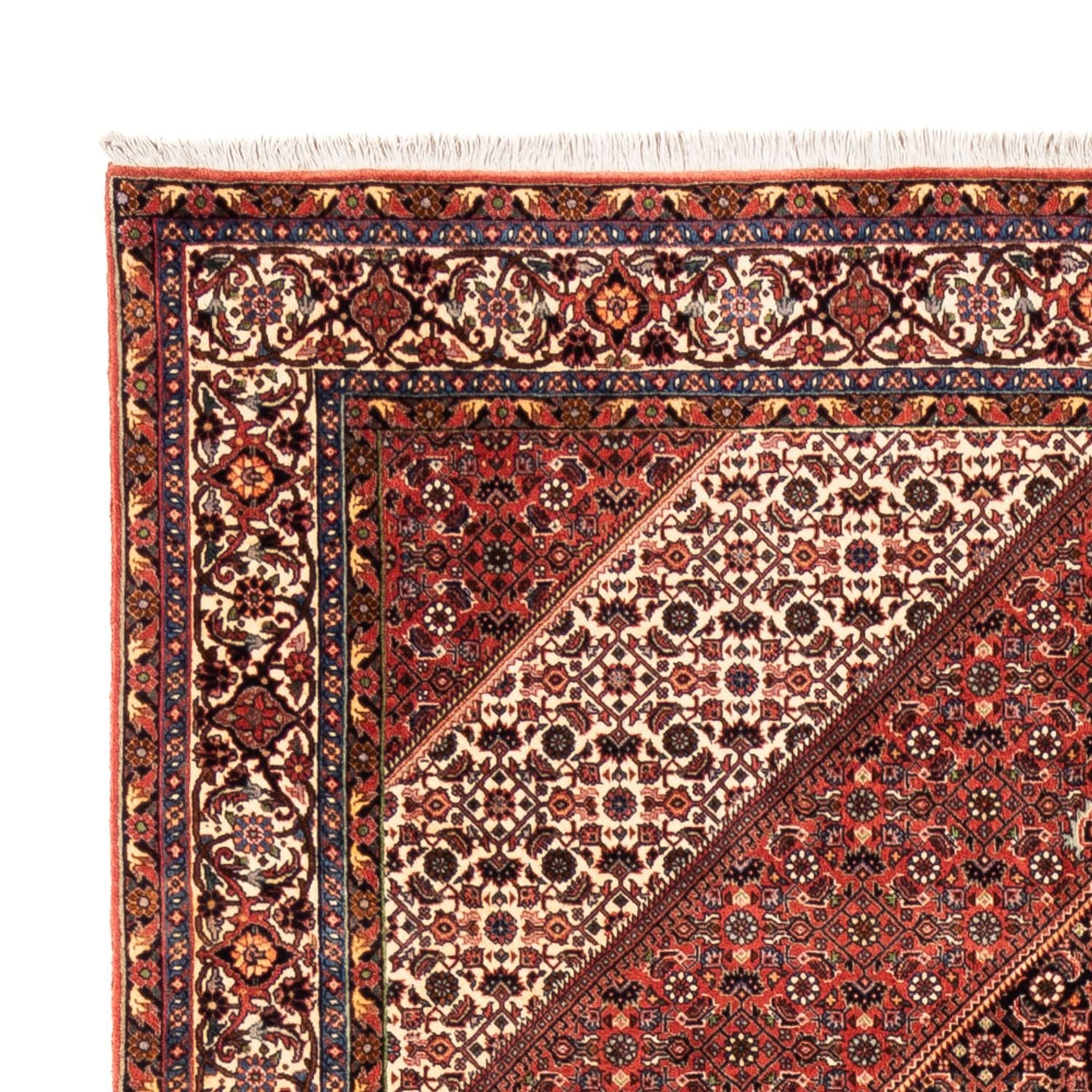 Alfombra persa - Bidjar - 235 x 170 cm - rojo
