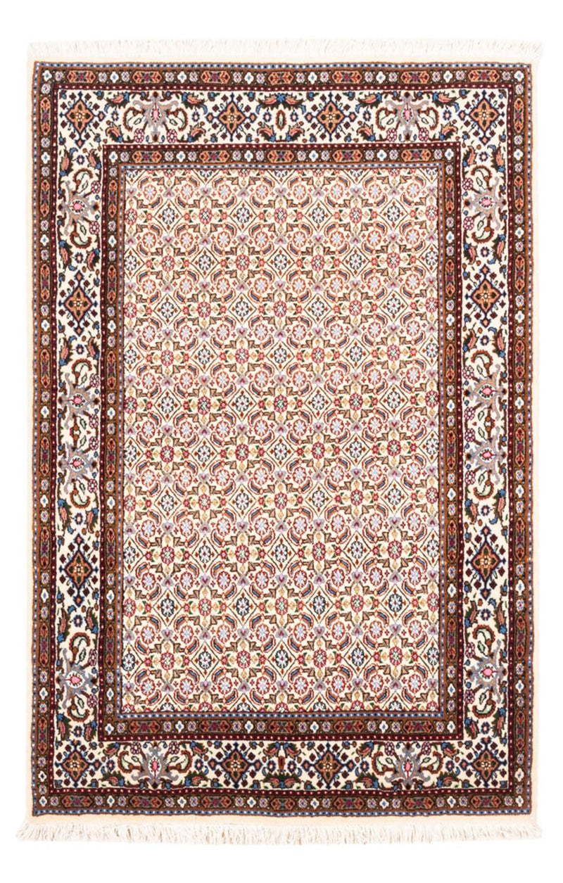 Alfombra persa - Clásica - 149 x 99 cm - crema