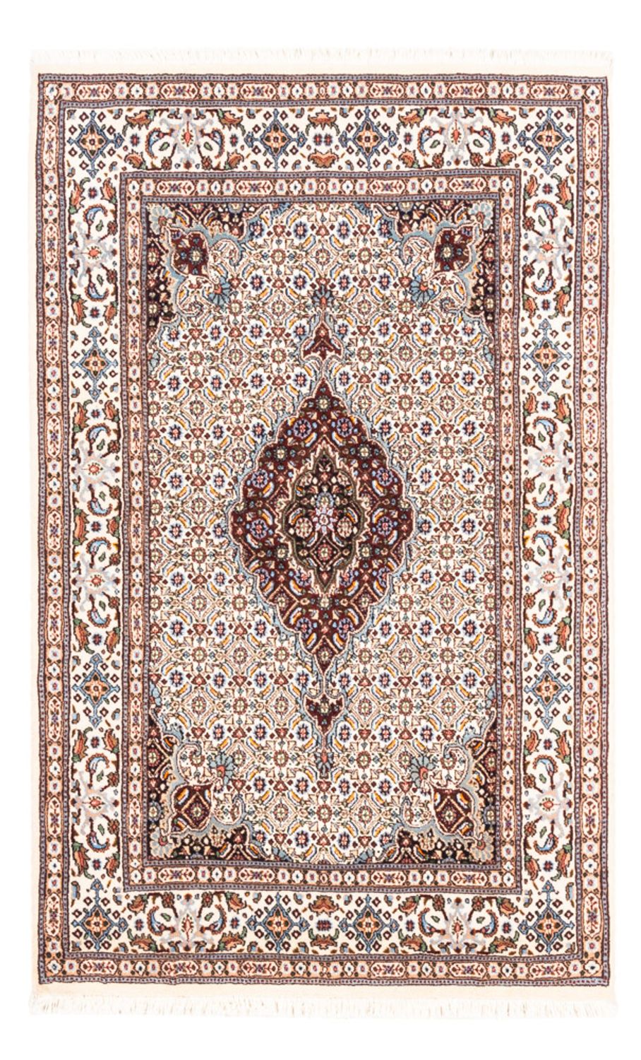 Alfombra persa - Clásica - 143 x 94 cm - crema