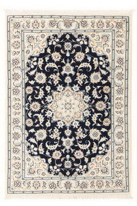 Alfombra Persa - Nain - Prima - 118 x 80 cm - azul oscuro
