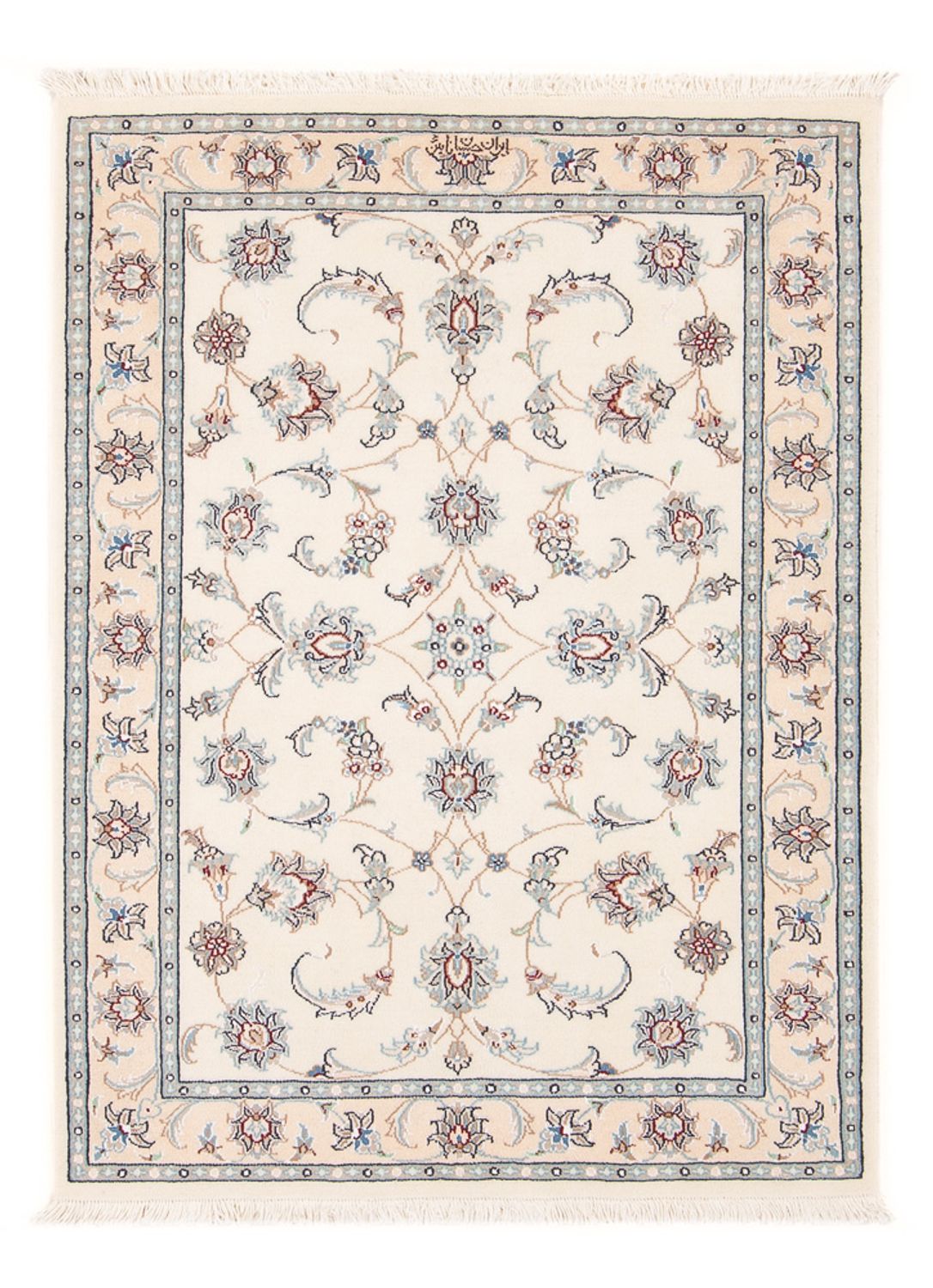 Alfombra Persa - Nain - Prima - 118 x 80 cm - crema