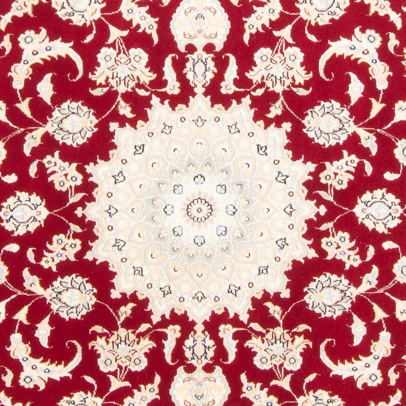 Alfombra Persa - Nain - Real - 156 x 107 cm - rojo