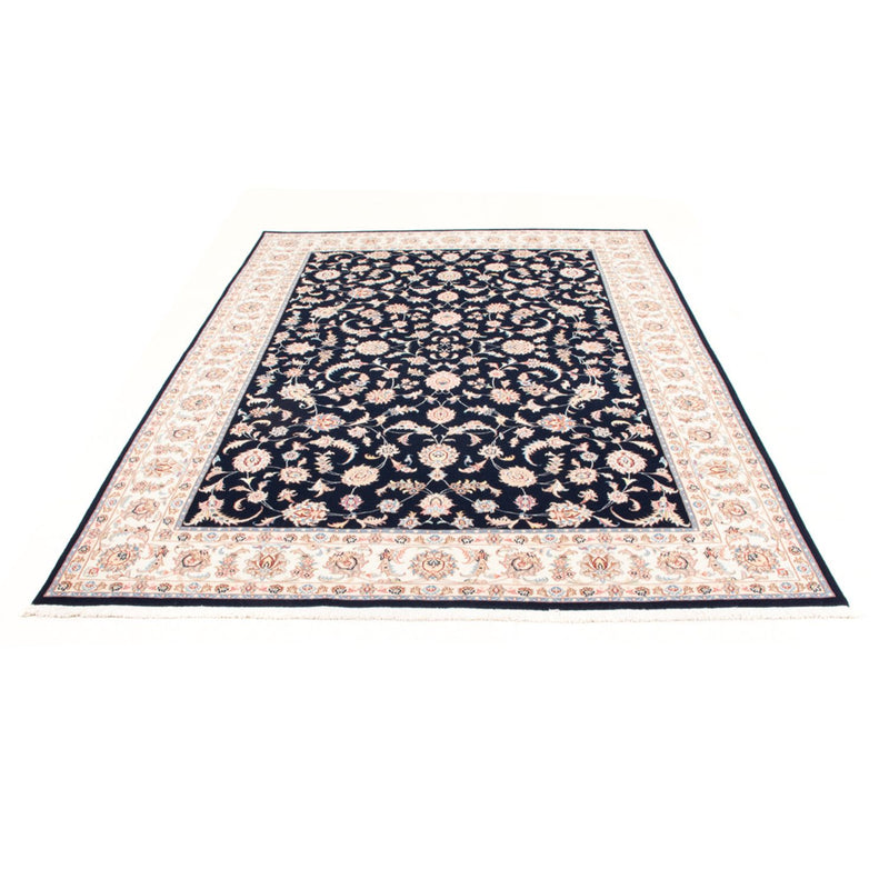 Alfombra Persa - Tabriz - Real - 230 x 169 cm - azul oscuro
