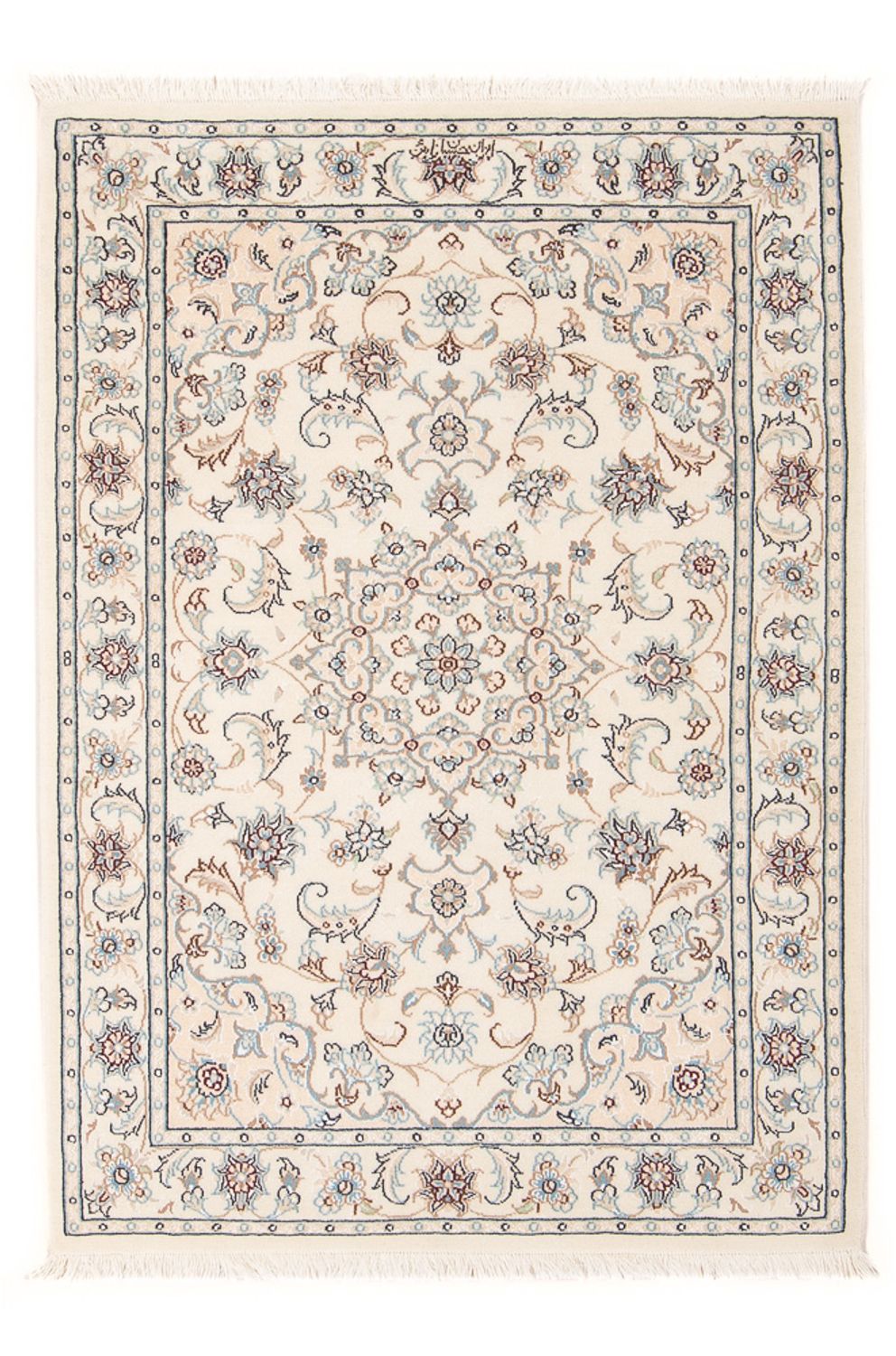 Alfombra Persa - Nain - Prima - 119 x 79 cm - crema