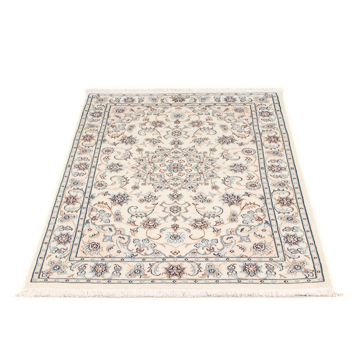 Alfombra Persa - Nain - Prima - 119 x 79 cm - crema