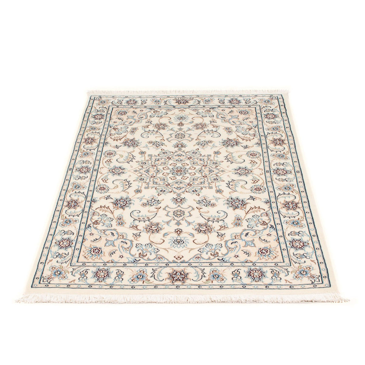 Alfombra Persa - Nain - Prima - 119 x 79 cm - crema