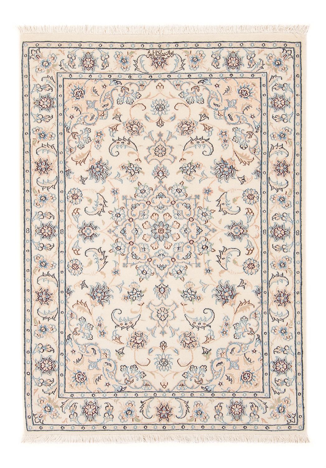 Alfombra Persa - Nain - Prima - 117 x 80 cm - crema
