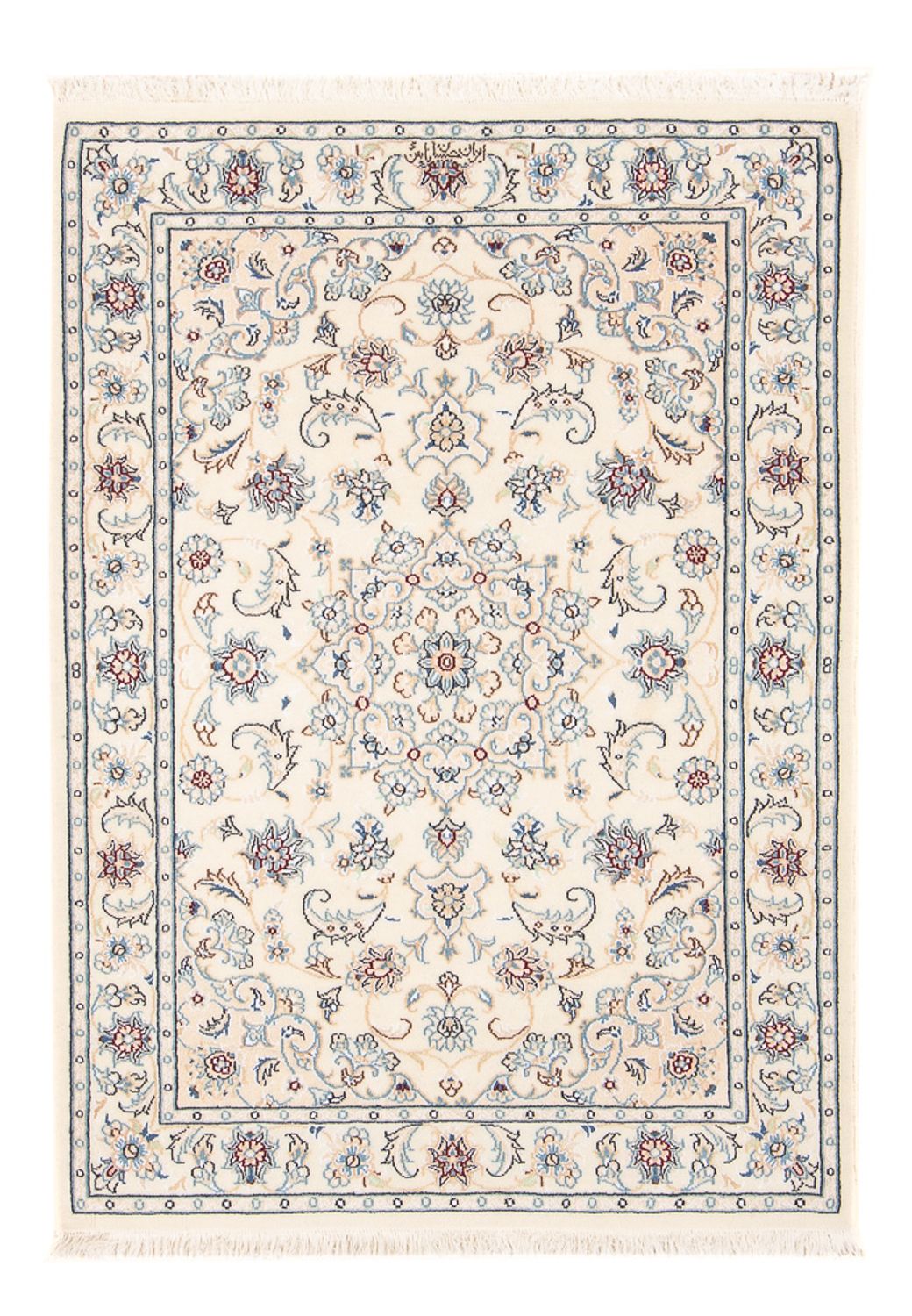Alfombra Persa - Nain - Prima - 118 x 80 cm - crema