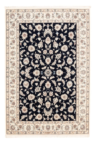 Nain - 6La Alfombra 121x182cm - Alfombra persa - azul oscuro