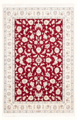 Alfombra Persa - Nain - Real - 174 x 119 cm - rojo