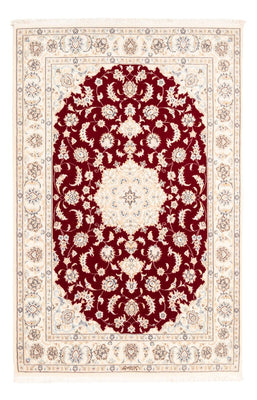 Alfombra Persa - Nain - Prima - 176 x 118 cm - rojo