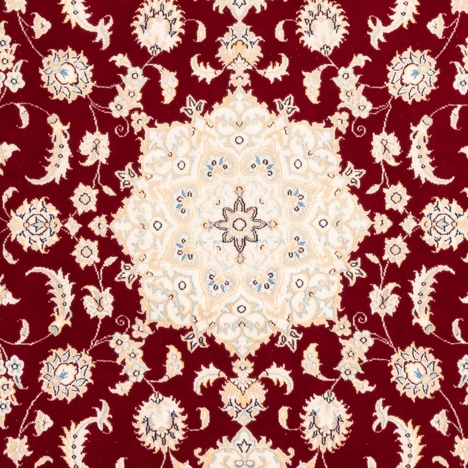 Alfombra Persa - Nain - Prima - 176 x 118 cm - rojo