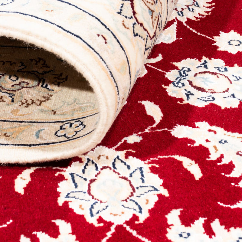 Alfombra Persa - Nain - Prima - 176 x 118 cm - rojo