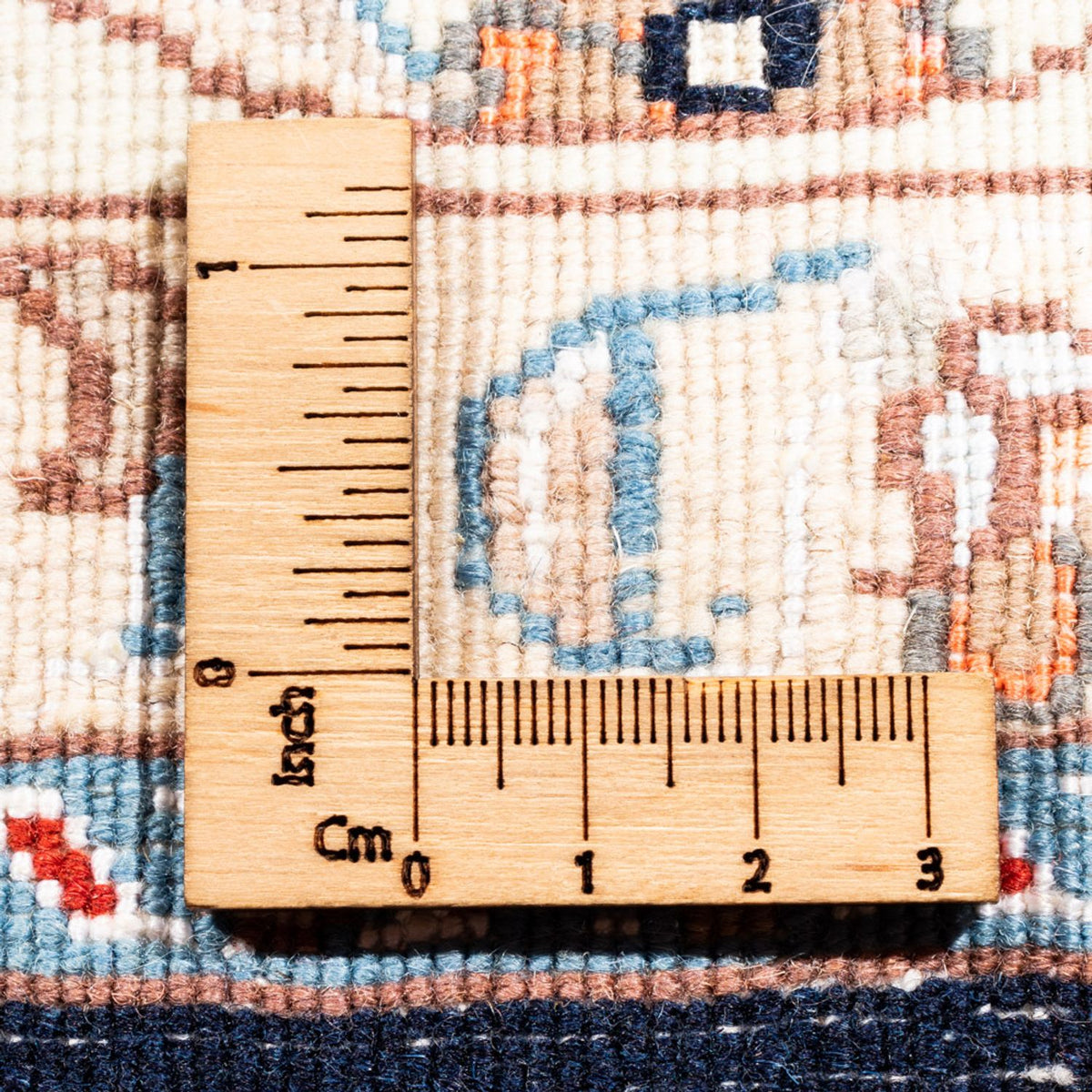 Alfombra persa - Tabriz - 200 x 147 cm - azul oscuro