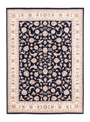 Alfombra persa - Tabriz - 200 x 150 cm - azul oscuro