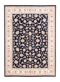 Alfombra persa - Tabriz - 200 x 150 cm - azul oscuro