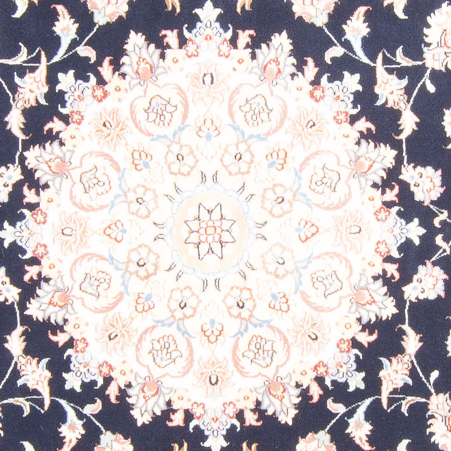 Alfombra Persa - Tabriz - Real - 237 x 167 cm - azul oscuro