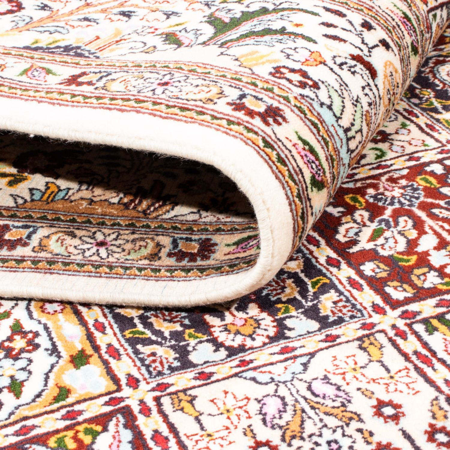 Alfombra persa - Clásica - 305 x 192 cm - crema