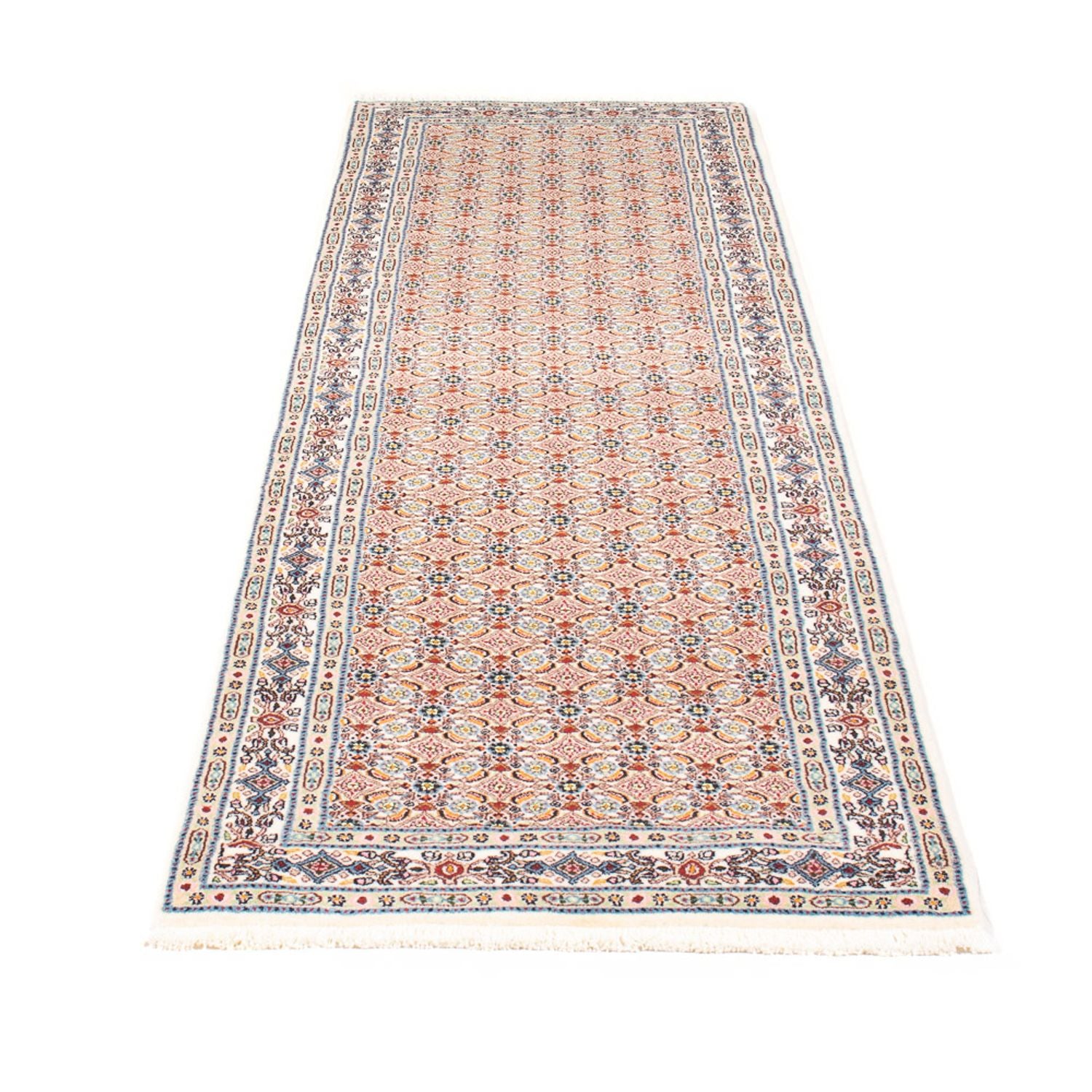 Alfombra de pasillo Alfombra persa - Clásica - 251 x 77 cm - salmón
