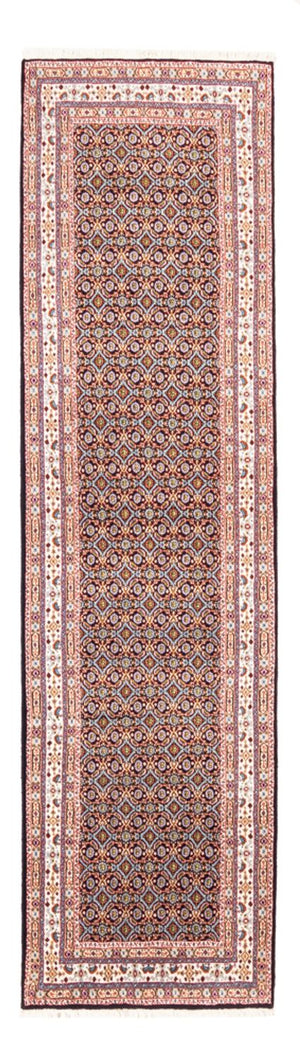 Alfombra de pasillo Alfombra persa - Clásica - 243 x 76 cm - azul oscuro