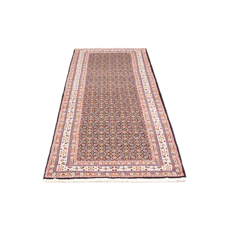 Alfombra de pasillo Alfombra persa - Clásica - 243 x 76 cm - azul oscuro