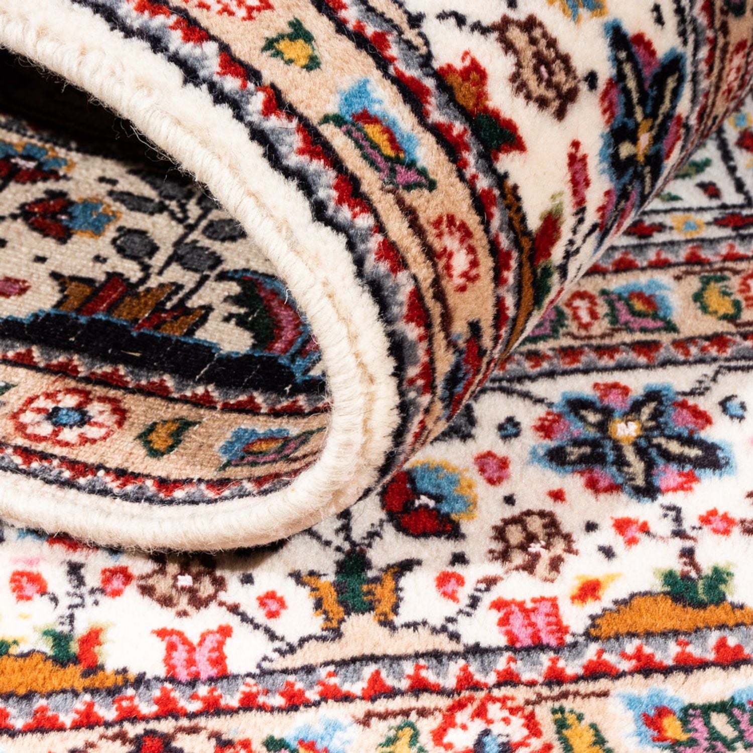 Alfombra persa - Clásica - 144 x 98 cm - multicolor