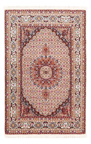 Alfombra persa - Clásica - 151 x 96 cm - crema