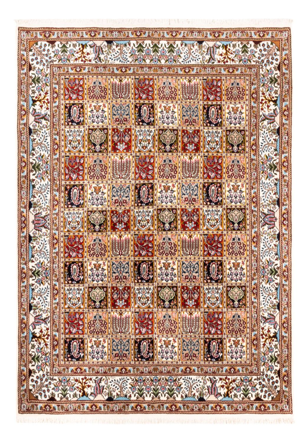 Alfombra persa - Clásica - 234 x 165 cm - multicolor