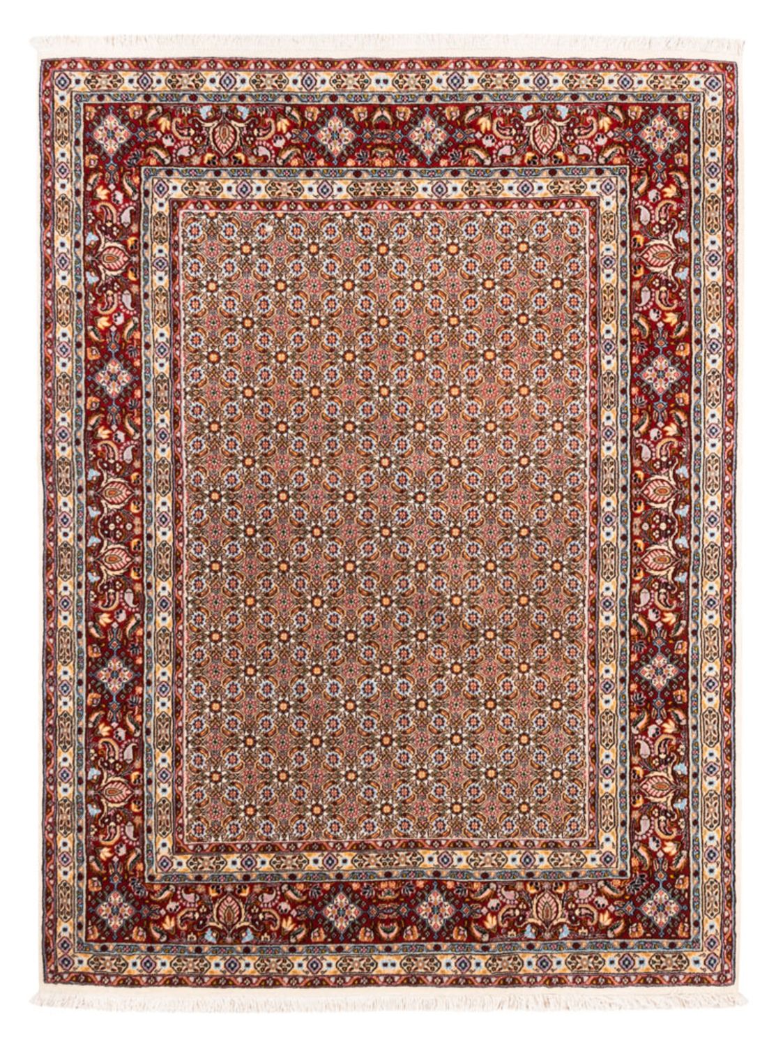 Alfombra persa - Clásica - 194 x 144 cm - crema