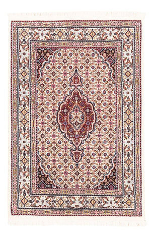 Alfombra persa - Clásica - Real - 120 x 80 cm - beige