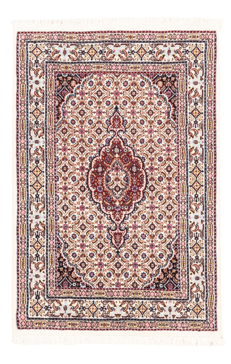 Alfombra persa - Clásica - Real - 120 x 80 cm - beige
