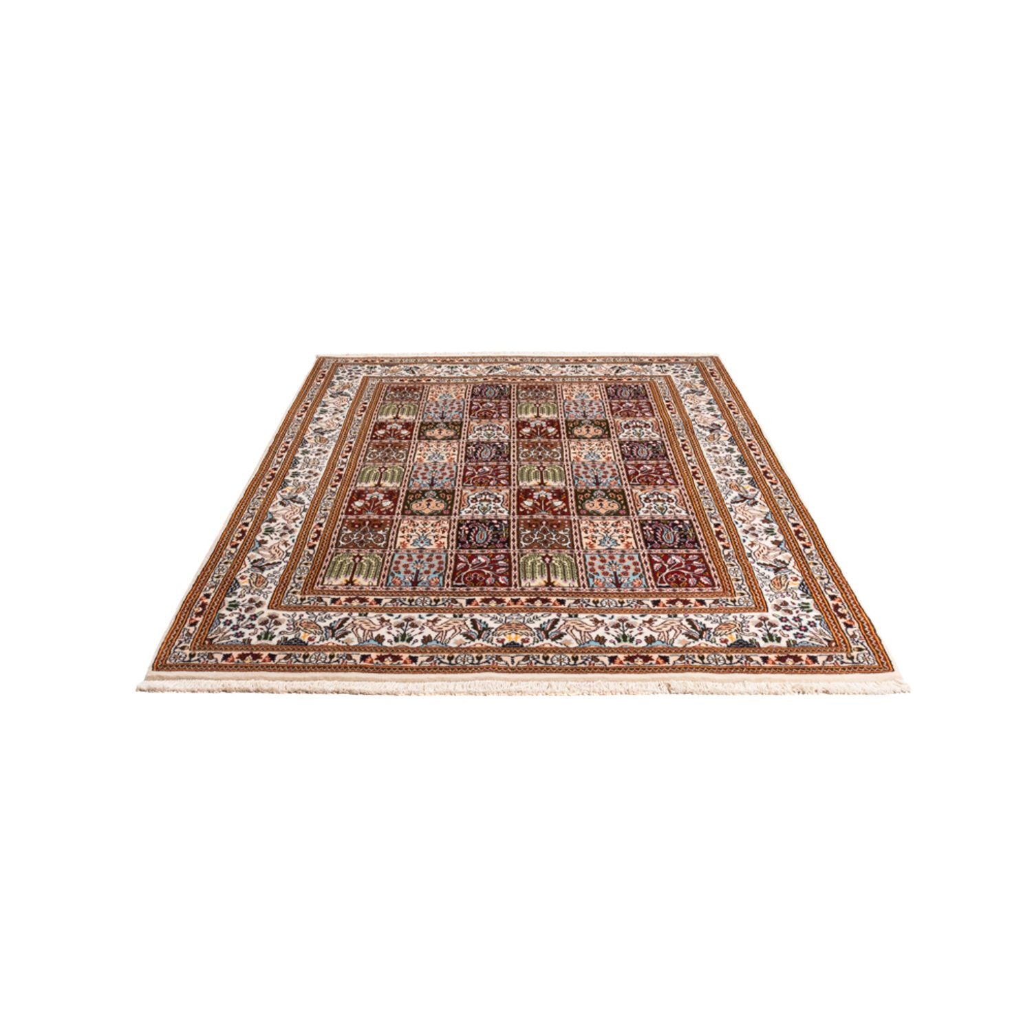 Alfombra persa - Clásica - 195 x 147 cm - multicolor