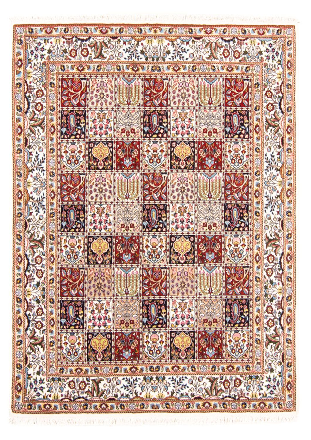 Alfombra persa - Clásica - 195 x 142 cm - multicolor