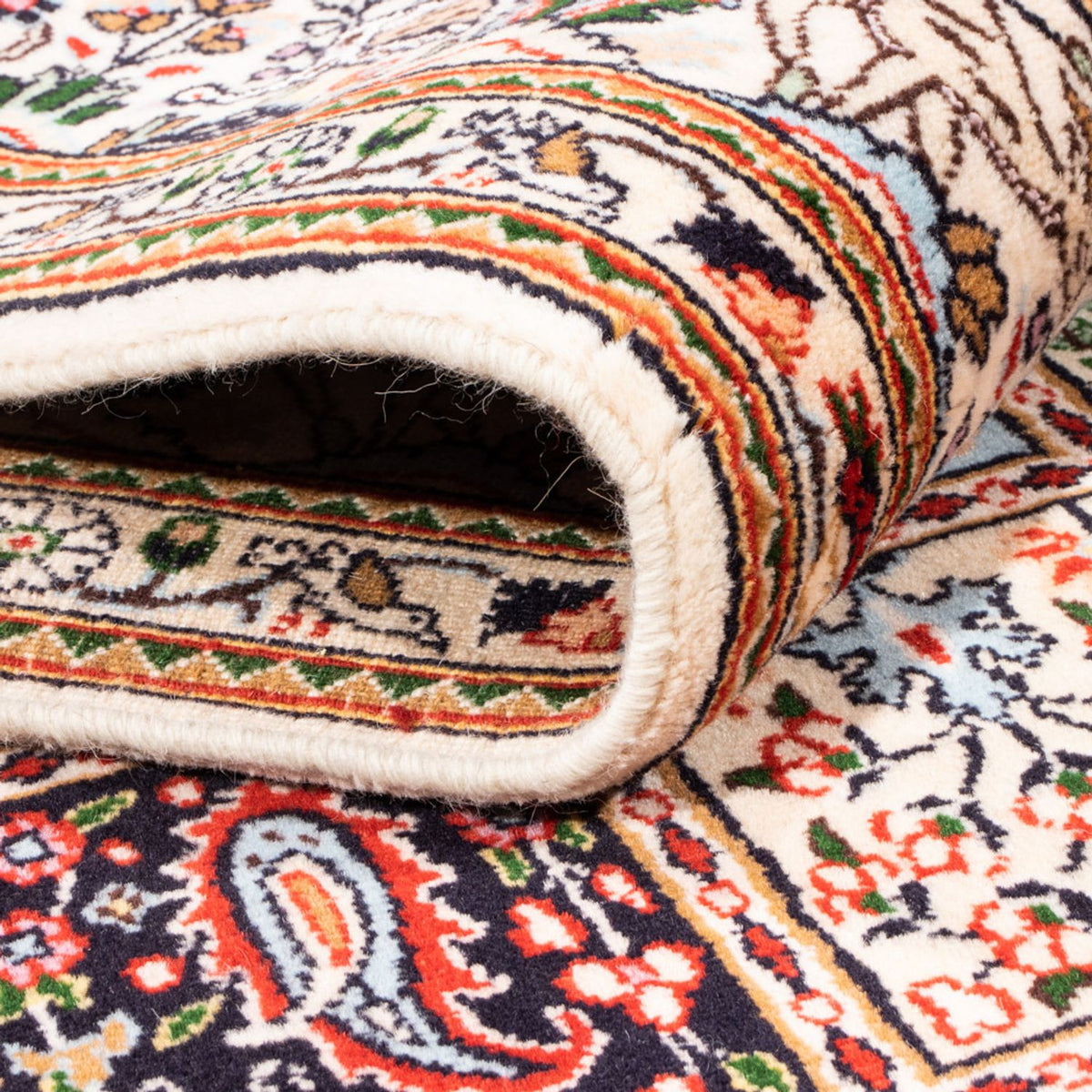 Alfombra persa - Clásica - 196 x 146 cm - crema