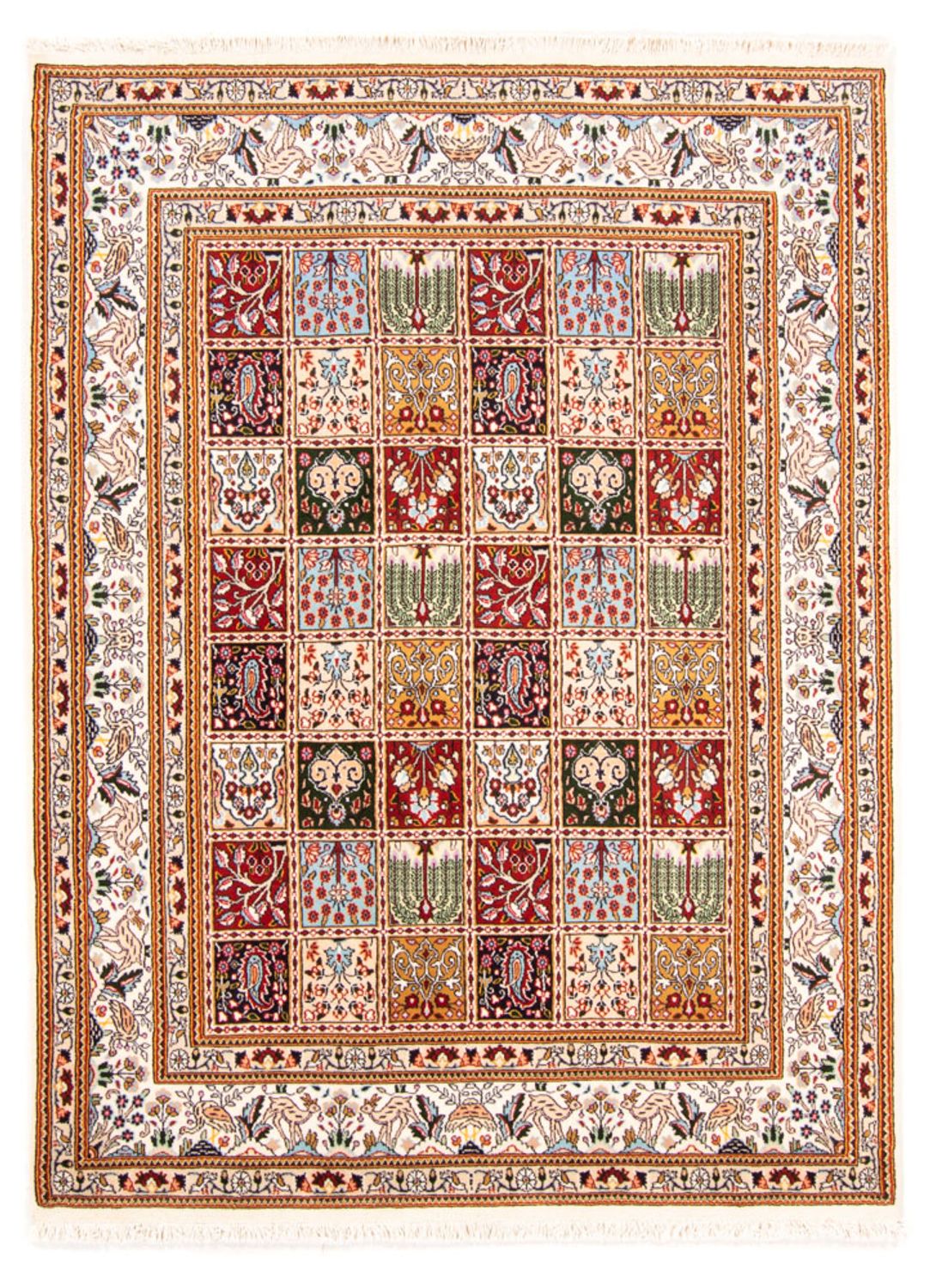 Alfombra persa - Clásica - 199 x 147 cm - multicolor