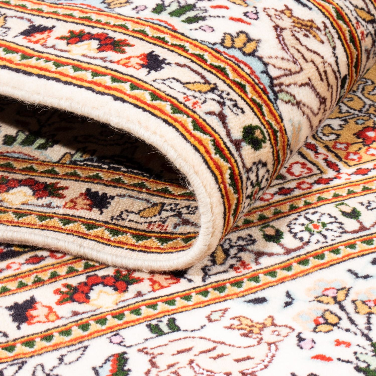 Alfombra persa - Clásica - 199 x 147 cm - multicolor