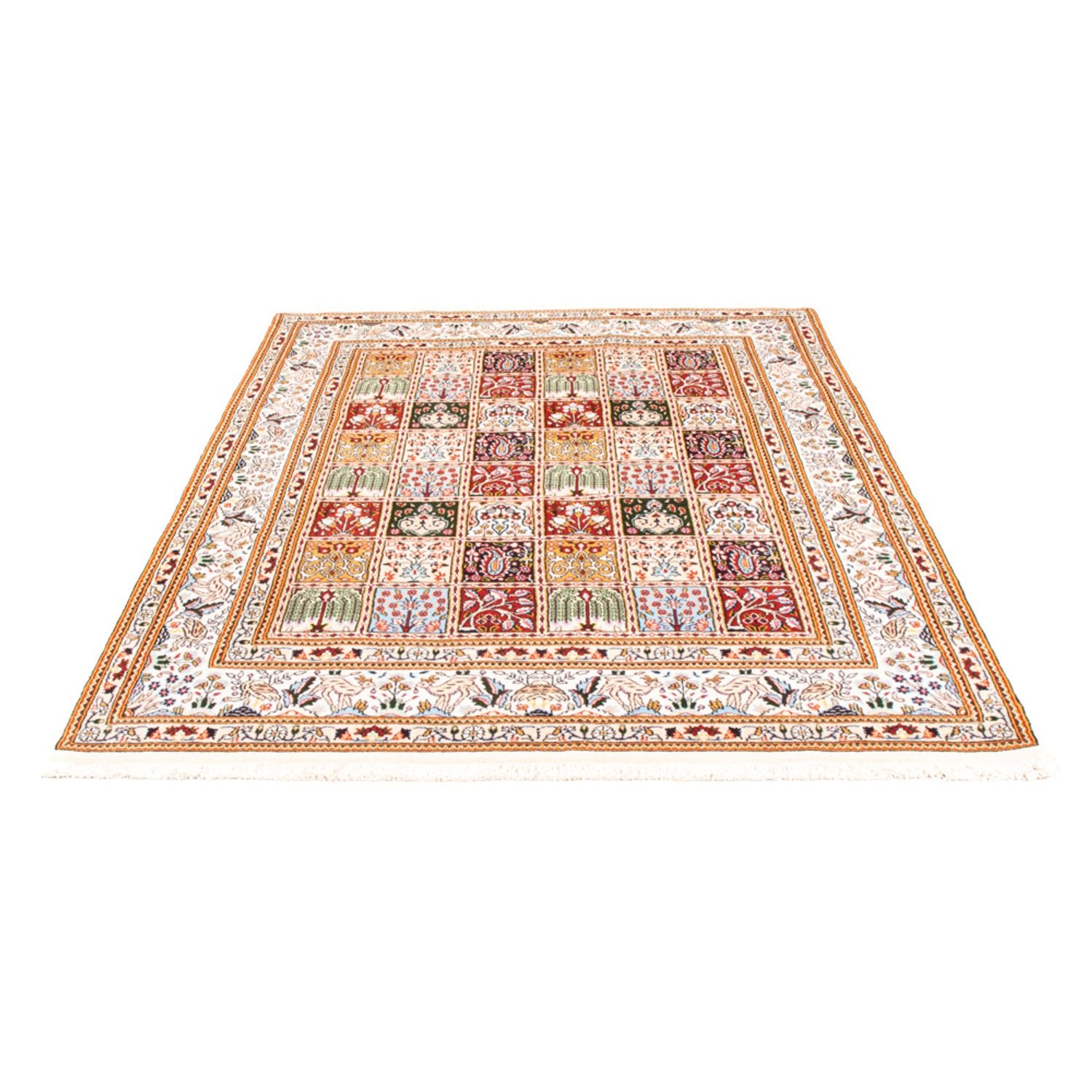 Alfombra persa - Clásica - 199 x 147 cm - multicolor