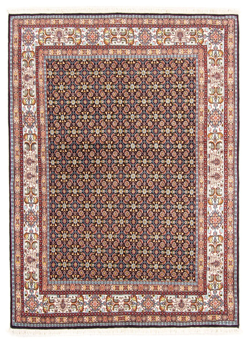 Alfombra persa - Clásica - 198 x 141 cm - azul oscuro