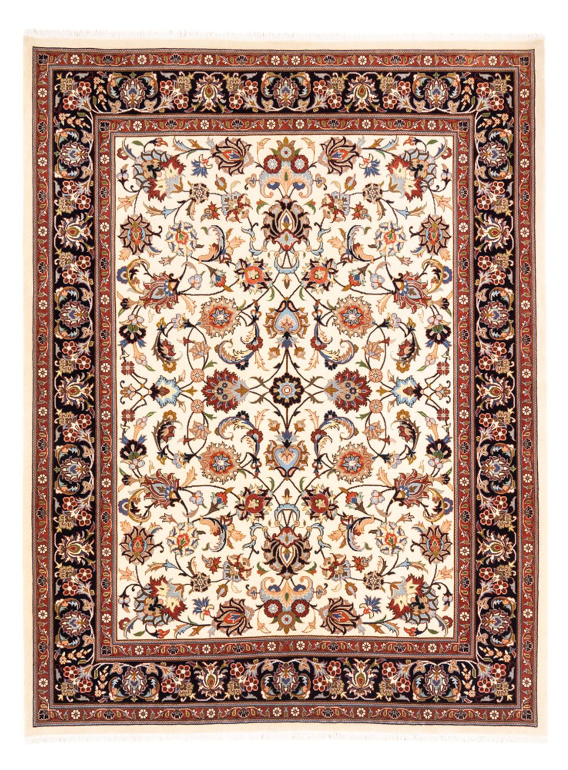 Alfombra persa - Clásica - 238 x 184 cm - crema