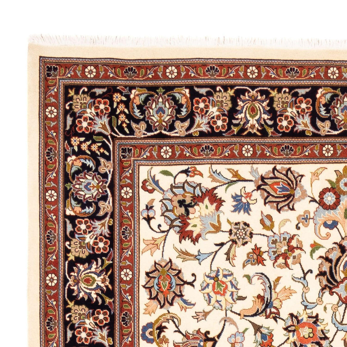 Alfombra persa - Clásica - 238 x 184 cm - crema