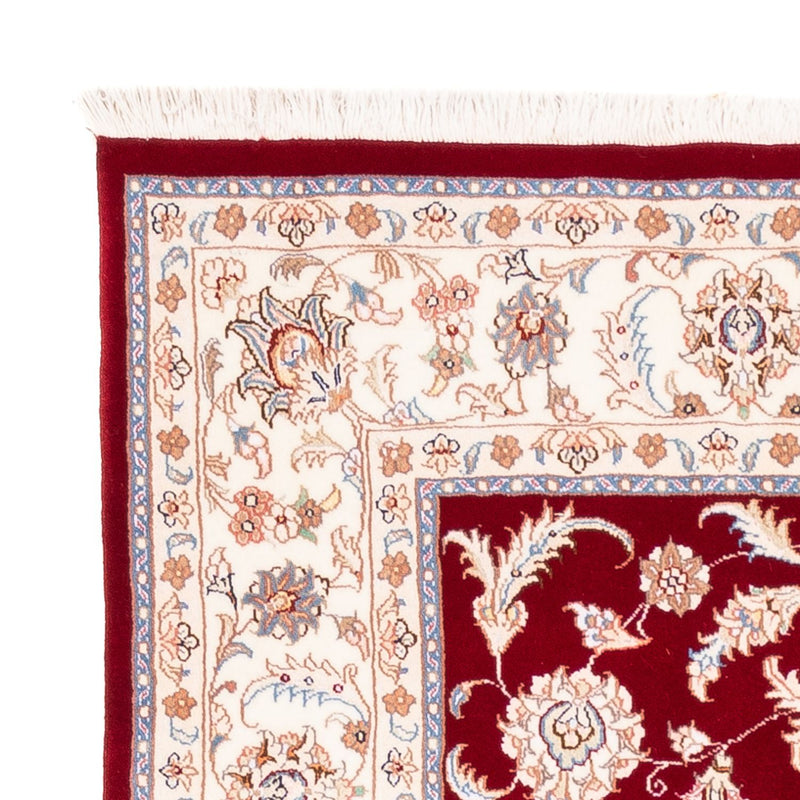 Alfombra persa - Tabriz - 199 x 147 cm - rojo