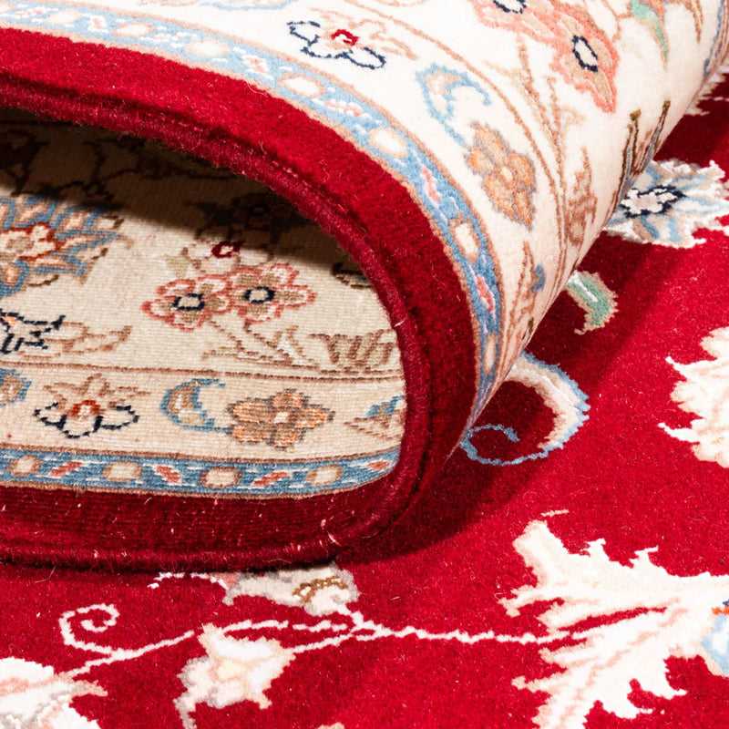 Alfombra persa - Tabriz - 199 x 147 cm - rojo