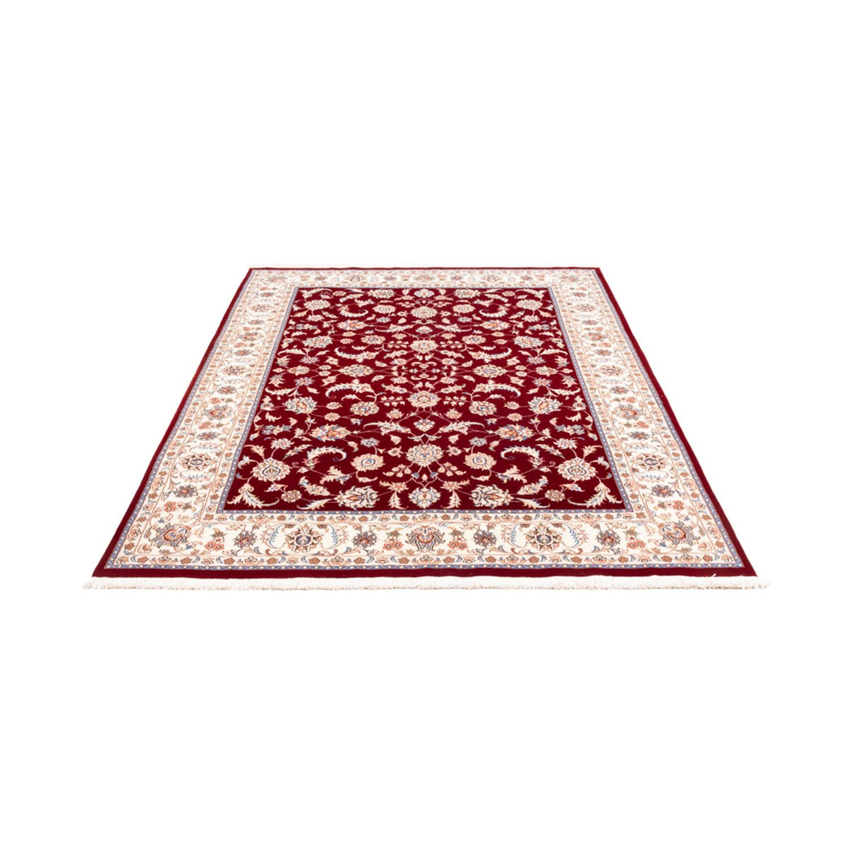 Alfombra persa - Tabriz - 199 x 147 cm - rojo