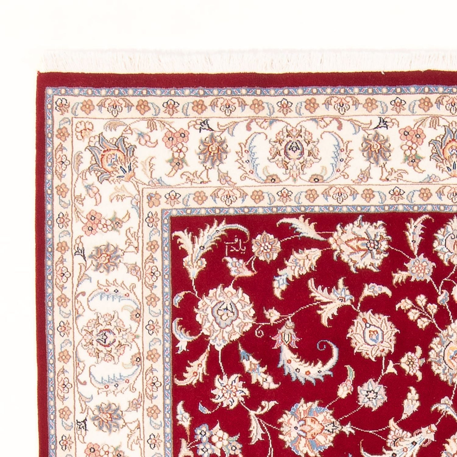 Alfombra Persa - Tabriz - Real - 206 x 147 cm - rojo